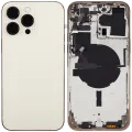 Back Housing W/ Small Parts For iPhone 14 Pro Max (US Version) (Aftermarket Plus) (Gold)