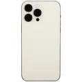 Back Housing W/ Small Parts For iPhone 14 Pro Max (US Version) (Aftermarket Plus) (Gold)