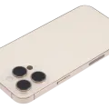 Back Housing W/ Small Parts For iPhone 14 Pro Max (US Version) (Aftermarket Plus) (Gold)