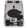 Back Housing W/ Small Parts For iPhone 14 Pro Max (US Version) (Aftermarket Plus) (Silver)