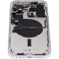 Back Housing W/ Small Parts For iPhone 14 Pro Max (US Version) (Aftermarket Plus) (Silver)