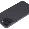 Back Housing W/ Small Parts For iPhone 14 Pro Max (US Version) (Aftermarket Plus) (Space Black)