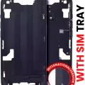 Mid-Frame Housing W/ Small Parts For iPhone 14 (EU / Global Version) (Aftermarket Plus) (Midnight)