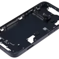 Mid-Frame Housing W/ Small Parts For iPhone 14 (EU / Global Version) (Aftermarket Plus) (Midnight)