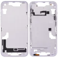 Mid-Frame Housing W/ Small Parts For iPhone 14 (EU / Global Version) (Aftermarket Plus) (Purple)
