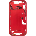 Mid-Frame Housing W/ Small Parts For iPhone 14 (EU / Global Version) (Aftermarket Plus) (Red)