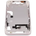 Mid-Frame Housing W/ Small Parts For iPhone 14 (EU / Global Version) (Aftermarket Plus) (Starlight)