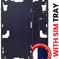 Mid-Frame Housing W/ Small Parts For iPhone 14 Plus (EU / Global Version) (Aftermarket Plus) (Midnight)
