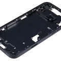 Mid-Frame Housing W/ Small Parts For iPhone 14 Plus (EU / Global Version) (Aftermarket Plus) (Midnight)