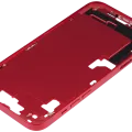 Mid-Frame Housing W/ Small Parts For iPhone 14 Plus (EU / Global Version) (Aftermarket Plus) (Red)