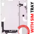 Mid-Frame Housing W/ Small Parts For iPhone 14 Plus (EU / Global Version) (Aftermarket Plus) (Starlight)