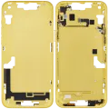 Mid-Frame Housing W/ Small Parts For iPhone 14 Plus (EU / Global Version) (Aftermarket Plus) (Yellow)