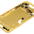 Mid-Frame Housing W/ Small Parts For iPhone 14 Plus (EU / Global Version) (Aftermarket Plus) (Yellow)
