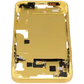 Mid-Frame Housing W/ Small Parts For iPhone 14 Plus (EU / Global Version) (Aftermarket Plus) (Yellow)