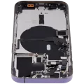 Back Housing W/ Small Parts For iPhone 14 Pro (EU / Global Version) (Aftermarket Plus) (Deep Purple)