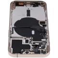 Back Housing W/ Small Parts For iPhone 14 Pro (EU / Global Version) (Aftermarket Plus) (Gold)