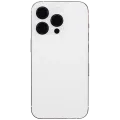 Back Housing W/ Small Parts For iPhone 14 Pro (EU / Global Version) (Aftermarket Plus) (Silver)