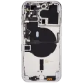 Back Housing W/ Small Parts For iPhone 14 Pro (EU / Global Version) (Aftermarket Plus) (Silver)