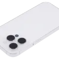 Back Housing W/ Small Parts For iPhone 14 Pro (EU / Global Version) (Aftermarket Plus) (Silver)