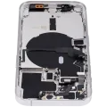 Back Housing W/ Small Parts For iPhone 14 Pro (EU / Global Version) (Aftermarket Plus) (Silver)