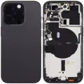 Back Housing W/ Small Parts For iPhone 14 Pro (EU / Global Version) (Aftermarket Plus) (Space Black)