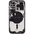 Back Housing W/ Small Parts For iPhone 14 Pro (EU / Global Version) (Aftermarket Plus) (Space Black)