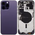 Back Housing W/ Small Parts For iPhone 14 Pro Max (EU / Global Version) (Aftermarket Plus) (Deep Purple)