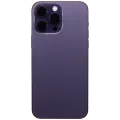 Back Housing W/ Small Parts For iPhone 14 Pro Max (EU / Global Version) (Aftermarket Plus) (Deep Purple)