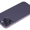 Back Housing W/ Small Parts For iPhone 14 Pro Max (EU / Global Version) (Aftermarket Plus) (Deep Purple)