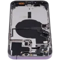 Back Housing W/ Small Parts For iPhone 14 Pro Max (EU / Global Version) (Aftermarket Plus) (Deep Purple)