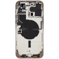 Back Housing W/ Small Parts For iPhone 14 Pro Max (EU / Global Version) (Aftermarket Plus) (Gold)