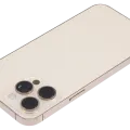Back Housing W/ Small Parts For iPhone 14 Pro Max (EU / Global Version) (Aftermarket Plus) (Gold)