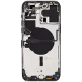Back Housing W/ Small Parts For iPhone 14 Pro Max (EU / Global Version) (Aftermarket Plus) (Space Black)