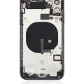 Back Housing W/ Small Components Pre-Installed For iPhone 11 (No Logo) (Aftermarket Plus) (Black)