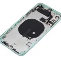 Back Housing W/ Small Components Pre-Installed For iPhone 11 (No Logo) (Aftermarket Plus) (Green)