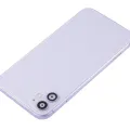 Back Housing W/ Small Components Pre-Installed For iPhone 11 (No Logo) (Aftermarket Plus) (Purple)