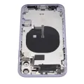 Back Housing W/ Small Components Pre-Installed For iPhone 11 (No Logo) (Aftermarket Plus) (Purple)