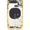 Back Housing W/ Small Components Pre-Installed For iPhone 11 (No Logo) (Aftermarket Plus) (Yellow)