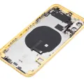 Back Housing W/ Small Components Pre-Installed For iPhone 11 (No Logo) (Aftermarket Plus) (Yellow)