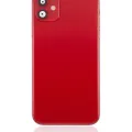 Back Housing W/ Small Components Pre-Installed For iPhone 11 (No Logo) (Aftermarket Plus) (Red)