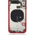 Back Housing W/ Small Components Pre-Installed For iPhone 11 (No Logo) (Aftermarket Plus) (Red)