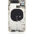 Back Housing W/ Small Components Pre-Installed For iPhone 11 (No Logo) (Aftermarket Plus) (White)
