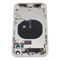 Back Housing W/ Small Components Pre-Installed For iPhone 11 (No Logo) (Aftermarket Plus) (White)
