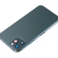 Back Housing W/ Small Components Pre-Installed For iPhone 11 Pro (No Logo) (Aftermarket Plus) (Midnight Green)