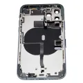 Back Housing W/ Small Components Pre-Installed For iPhone 11 Pro (No Logo) (Aftermarket Plus) (Midnight Green)