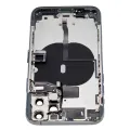 Back Housing W/ Small Components Pre-Installed For iPhone 11 Pro (No Logo) (Aftermarket Plus) (Midnight Green)