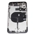 Back Housing W/ Small Components Pre-Installed For iPhone 11 Pro Max (No Logo) (Aftermarket Plus) (Space Gray)
