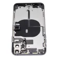 Back Housing W/ Small Components Pre-Installed For iPhone 11 Pro Max (No Logo) (Aftermarket Plus) (Space Gray)