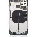 Back Housing W/ Small Components Pre-Installed For iPhone 11 Pro Max (No Logo) (Aftermarket Plus) (Midnight Green)