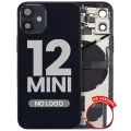 Back Housing W/ Small Parts For iPhone 12 Mini (US Version) (Aftermarket Plus) (Black)